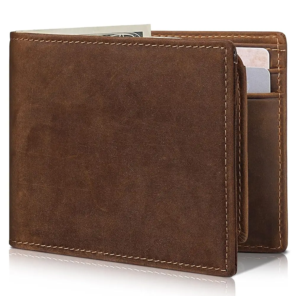 Free ShippingMens Wallet Bifold Genuine Leather RFID Blocking Wallet for Men with 2 ID Windows 12 Card Holders 2 cash pockets 1
Free ShippingMens Wallet Bifold Genuine Leather RFID Blocking Wallet for Men with 2 ID Windows 12 Card Holders 2 cash pockets 1