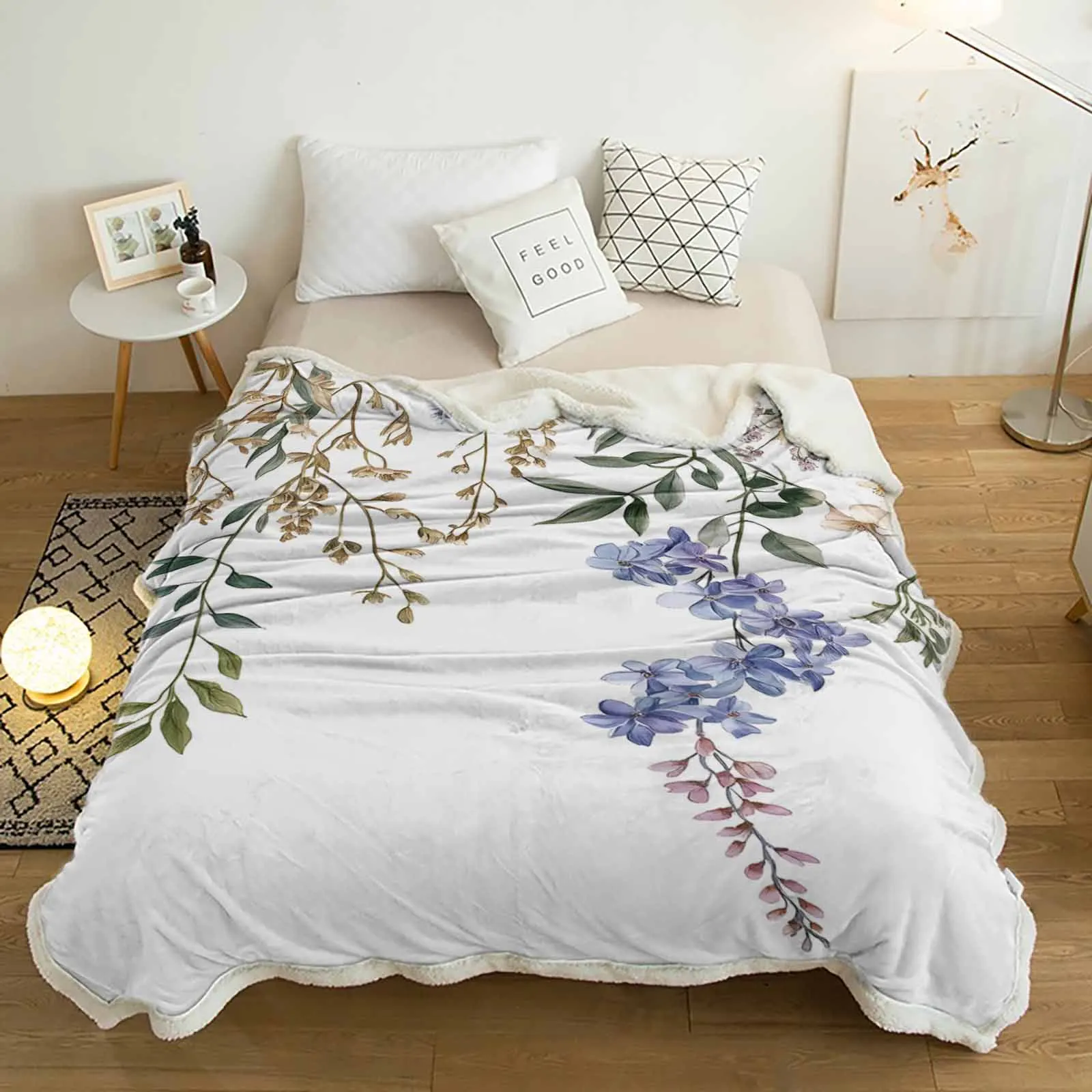 Vintage Flower Branch Scenery Cashmere Blanket Warm Winter Soft Throw Blankets for Beds Sofa Wool Blanket Bedspread
Vintage Flower Branch Scenery Cashmere Blanket Warm Winter Soft Throw Blankets for Beds Sofa Wool Blanket Bedspread