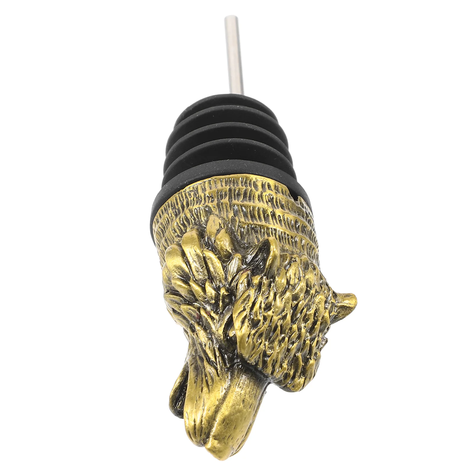 Oil Bottle Wolf Head Pourer Air Aerator Animal Pourers Spouts Golden Stopper Vacuum
Oil Bottle Wolf Head Pourer Air Aerator Animal Pourers Spouts Golden Stopper Vacuum