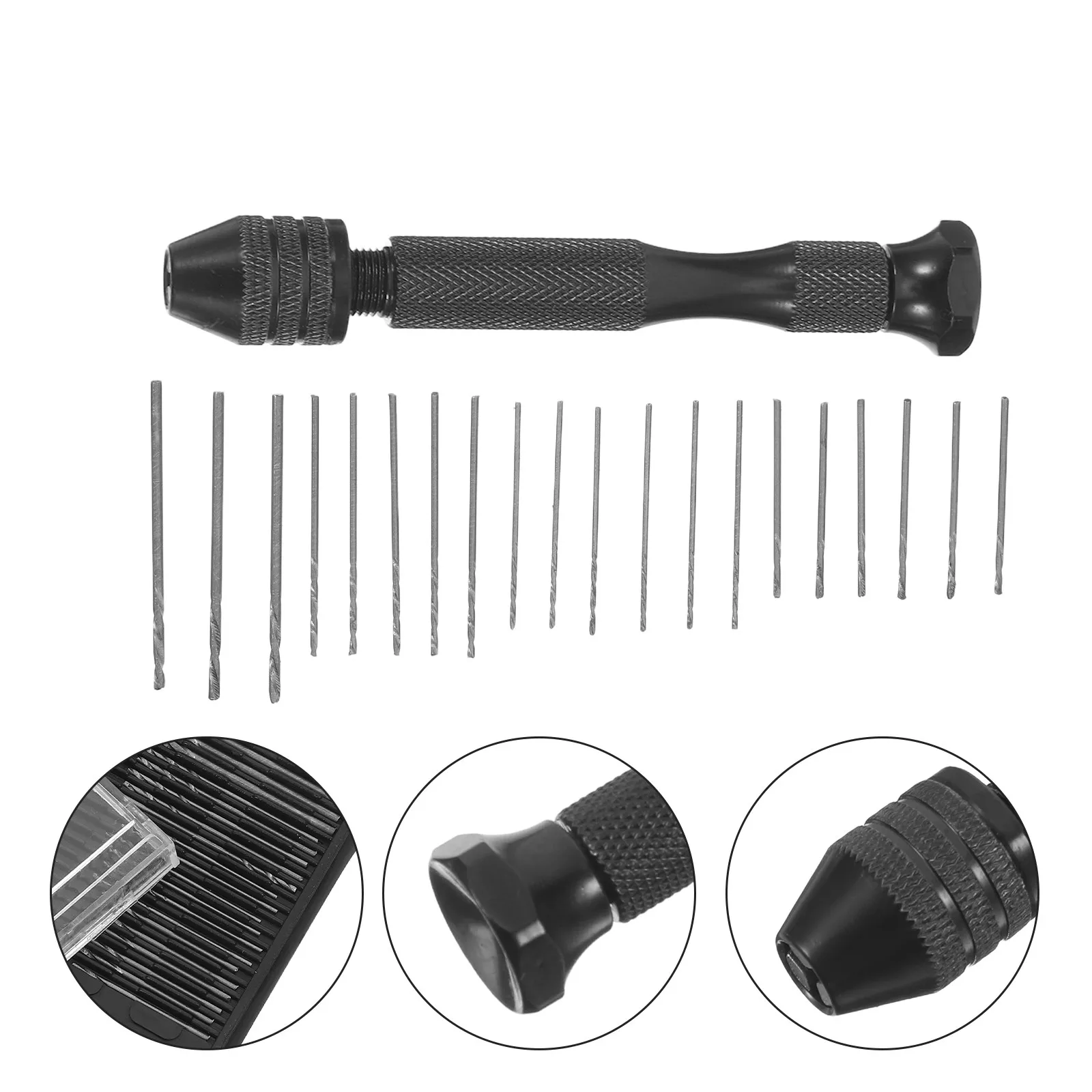 1Set Manual Hand Drill Tool Mini Rotary Drill Bits Set for Woodworking Jewelry Bead Resin Carving DIY Projects
1Set Manual Hand Drill Tool Mini Rotary Drill Bits Set for Woodworking Jewelry Bead Resin Carving DIY Projects