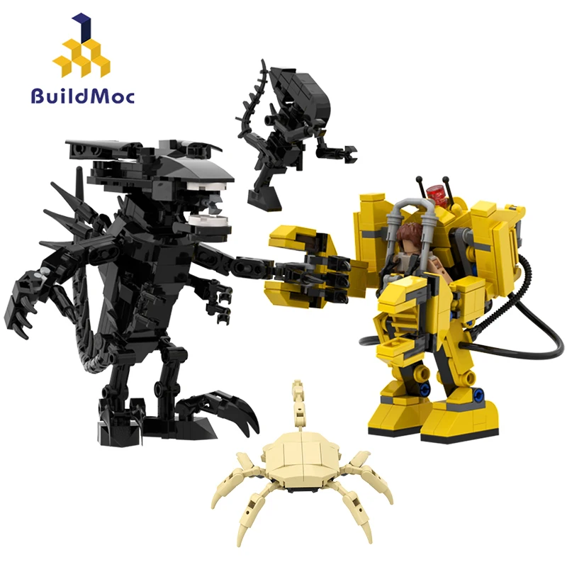 Buildmoc Movie Facehuggered Queen Power Loader MOC Набор строительных блоков Игрушки для детей Подарки для детей Игрушки 549 шт. Кирпичи
Buildmoc Movie Facehuggered Queen Power Loader MOC Набор строительных блоков Игрушки для детей Подарки для детей Игрушки 549 шт. Кирпичи