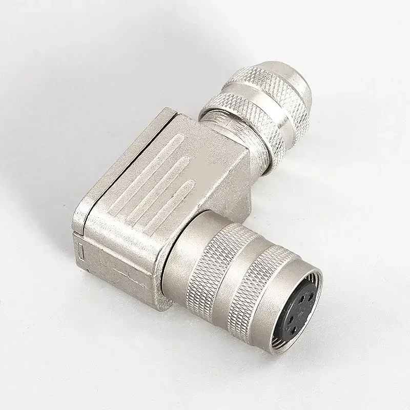 M16 IP68 Aviation Plug Metal Elbow Connector 423 Series - Waterproof Male Female Soldering Connectors for Electronics
M16 IP68 Aviation Plug Metal Elbow Connector 423 Series - Waterproof Male Female Soldering Connectors for Electronics