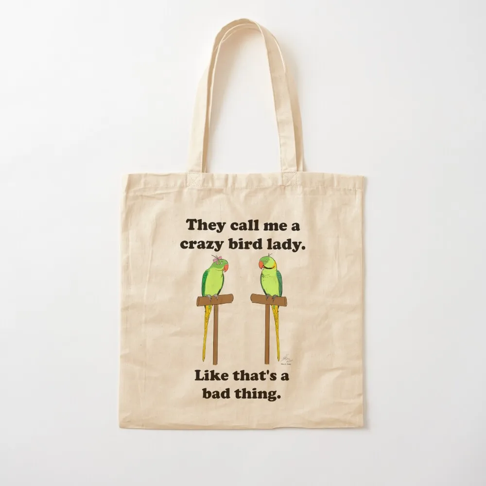 Crazy Bird Lady with Indian Ring Neck Parrots Tote Bag supermarket folding bag tote bag custom Canvas Tote
Crazy Bird Lady with Indian Ring Neck Parrots Tote Bag supermarket folding bag tote bag custom Canvas Tote