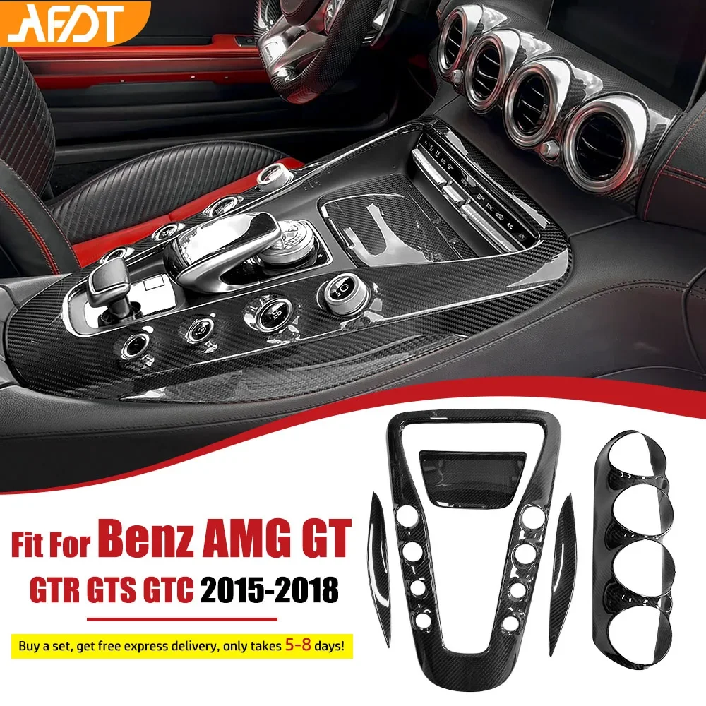 AFDT For Benz AMG GT GTR GTS C190 R190 2015-2018 Real Carbon Fiber Interior Dashboard Center Console Panel Cover Trim
AFDT For Benz AMG GT GTR GTS C190 R190 2015-2018 Real Carbon Fiber Interior Dashboard Center Console Panel Cover Trim