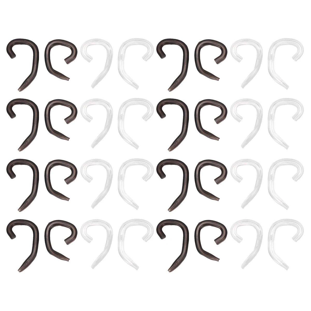 28pcs Mask Ear Hook Silicone Stretchy Anti-Ear Pain Ear Protector Hanger For Mask Earphone Use Comfortable White Black
28pcs Mask Ear Hook Silicone Stretchy Anti-Ear Pain Ear Protector Hanger For Mask Earphone Use Comfortable White Black