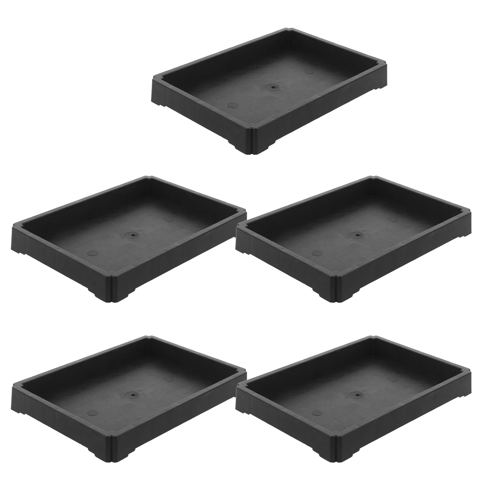 5Pcs Rectangular Resin Plant Saucer Tray Bonsai Pot Water Drainage Plate Indoor Outdoor Flower Pot Tray Drip Catcher 7.39x5.23in
5Pcs Rectangular Resin Plant Saucer Tray Bonsai Pot Water Drainage Plate Indoor Outdoor Flower Pot Tray Drip Catcher 7.39x5.23in