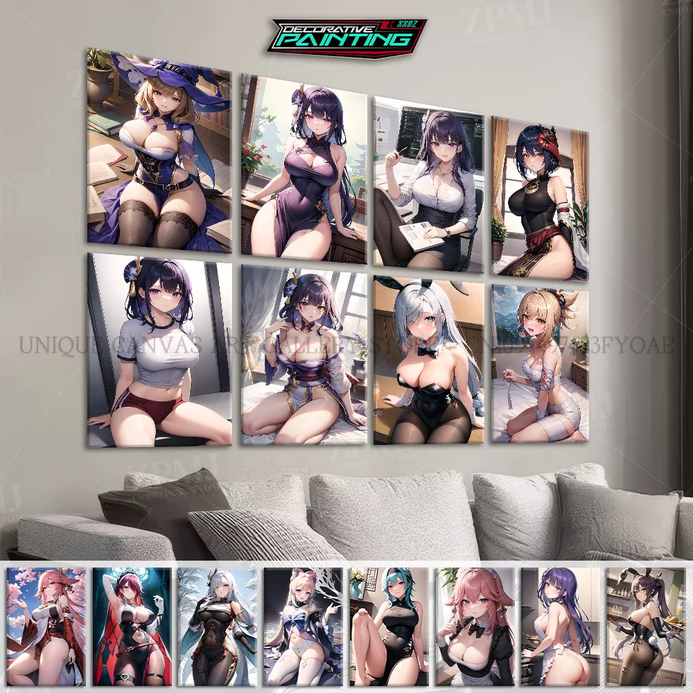 Classic Game Genshin Impact HD Print Picture Kamizato Ayaka Canvas Painting Poster For Living Room Home Decor Wall Art No Frame
Classic Game Genshin Impact HD Print Picture Kamizato Ayaka Canvas Painting Poster For Living Room Home Decor Wall Art No Frame