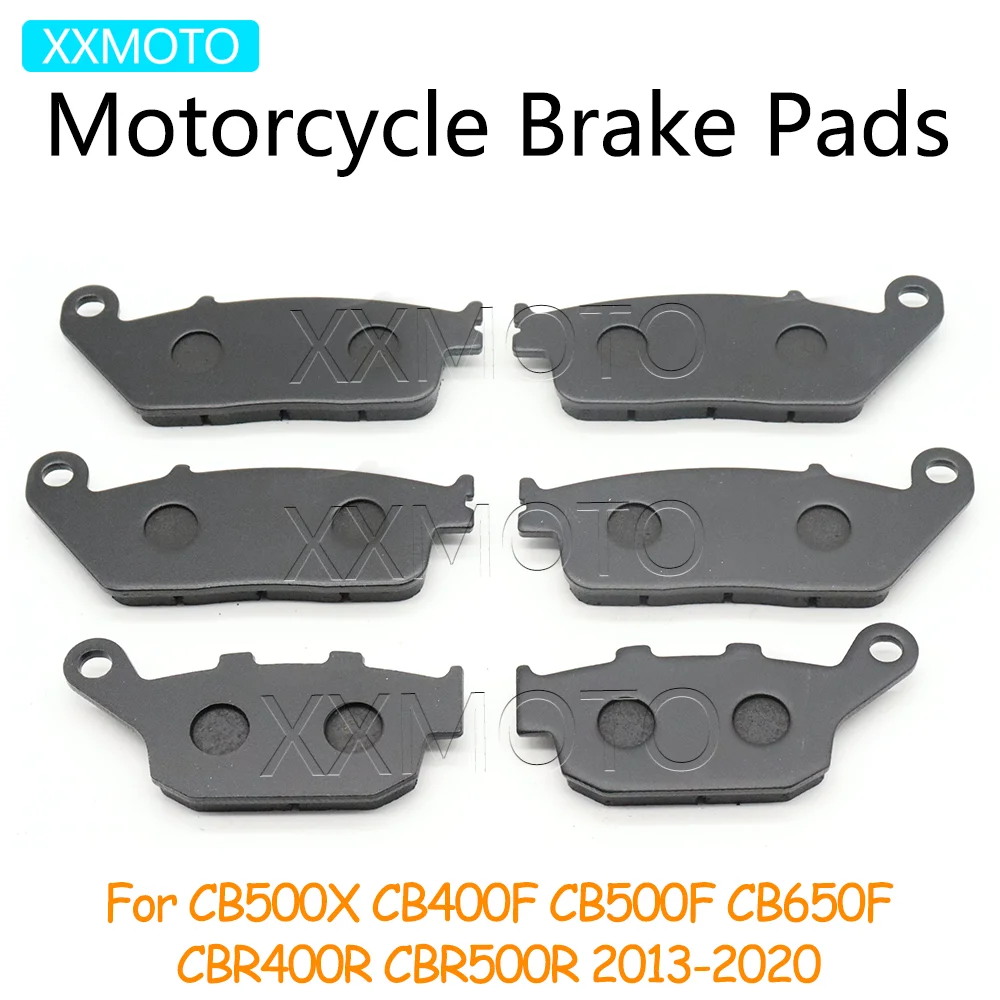 For Honda CB500X CB400F CB500F CB 650F CB 500 X F CBR400R CBR500R CBR 400R 500R Motorcycle Front Rear Brake Pads Accessories
For Honda CB500X CB400F CB500F CB 650F CB 500 X F CBR400R CBR500R CBR 400R 500R Motorcycle Front Rear Brake Pads Accessories