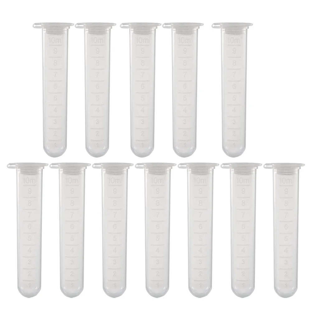 200 Pcs Centrifuge Tube Experiment Laboratory Test Tubes 10ml Centrifugal Plastic Pipe
200 Pcs Centrifuge Tube Experiment Laboratory Test Tubes 10ml Centrifugal Plastic Pipe
