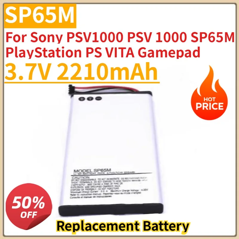New 3.7V 2210mAh Replacement Battery SP65M For Sony PSV1000 PSV 1000 SP65M PlayStation PS VITA Gamepad PCH-1001 PCH-1101
New 3.7V 2210mAh Replacement Battery SP65M For Sony PSV1000 PSV 1000 SP65M PlayStation PS VITA Gamepad PCH-1001 PCH-1101