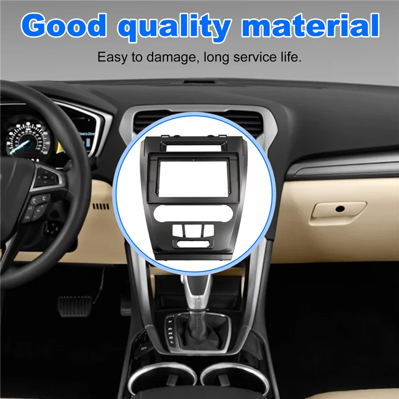 AS-10.1 Car Radio Fascia Frame Adapter For FORD FUSION 2009-2012 2 Din Dash Android Mp5 Panel Frame Kit
AS-10.1 Car Radio Fascia Frame Adapter For FORD FUSION 2009-2012 2 Din Dash Android Mp5 Panel Frame Kit