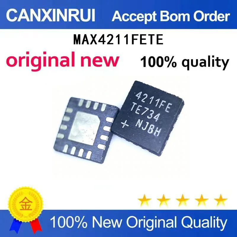 (5-100 Pieces) New original MAX4211FETE 4211FE QFN
(5-100 Pieces) New original MAX4211FETE 4211FE QFN