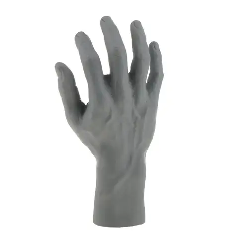 Male Mannequin Right Hand for Jewelry Bracelet Watch Glove Ring Display