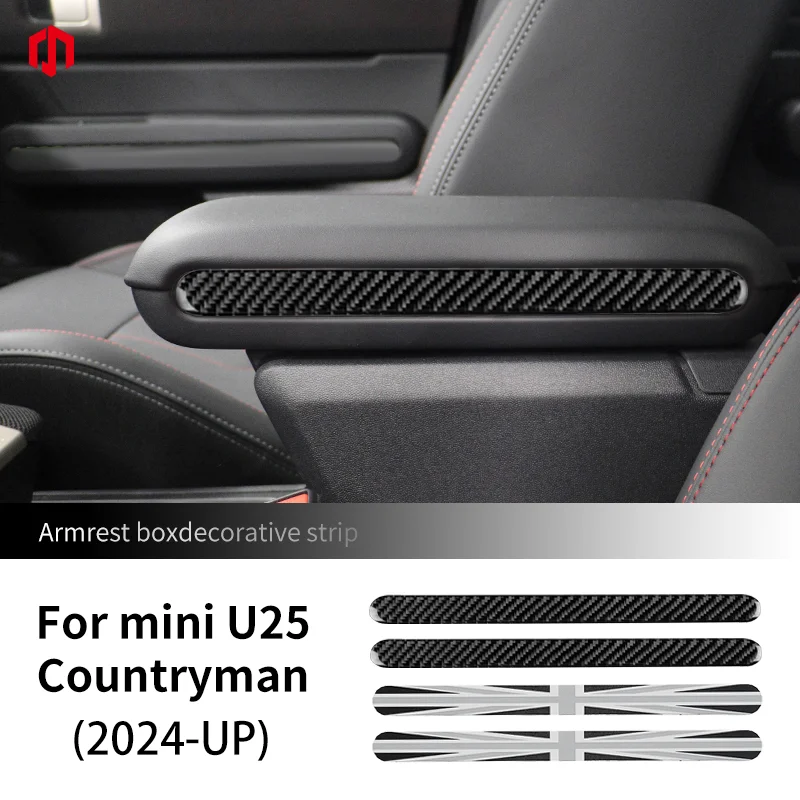 2pcs For BMW MINI Countryman U25 2024 2025 Car Armrest Box Side Strip Sticker Interior Trim Accessories Decorative Strips
2pcs For BMW MINI Countryman U25 2024 2025 Car Armrest Box Side Strip Sticker Interior Trim Accessories Decorative Strips