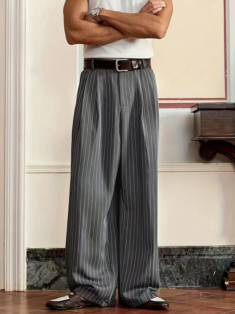 Men's Loose Casual Wide Leg Pants Solid Color Suit Pants High Street Man Streetwear Trousers Fashion Hip Hop Jogger Pant
Men's Loose Casual Wide Leg Pants Solid Color Suit Pants High Street Man Streetwear Trousers Fashion Hip Hop Jogger Pant