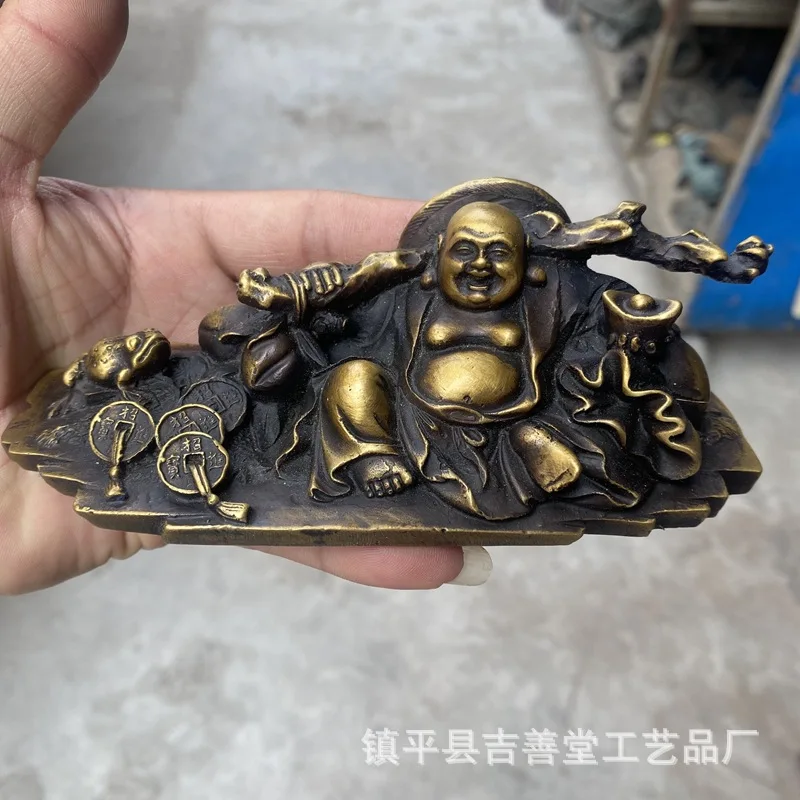 Brass Big Belly Maitreya Buddha Paperweight Car Decoration Craft Maitreya Buddha Ornament
Brass Big Belly Maitreya Buddha Paperweight Car Decoration Craft Maitreya Buddha Ornament