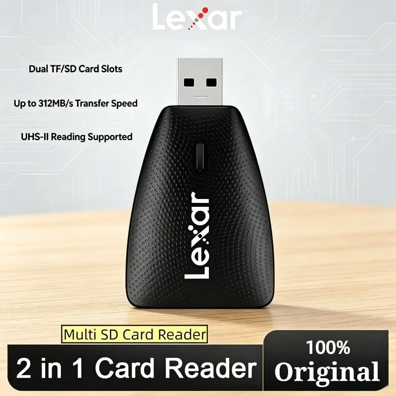 Lexar Card Reader to SD MicroSD TF Card USB3.1 USB3.2 Type-C for PC Laptop Smart microsd Memory Card reader SD Card Adapter
Lexar Card Reader to SD MicroSD TF Card USB3.1 USB3.2 Type-C for PC Laptop Smart microsd Memory Card reader SD Card Adapter