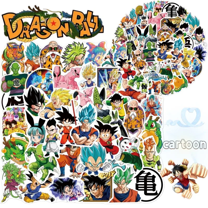 Dragon Ball Goku Vegeta Stickers NewCreative High-Value Fashionable Personalized Student Waterproof Notebook Decorative Stickers
Dragon Ball Goku Vegeta Stickers NewCreative High-Value Fashionable Personalized Student Waterproof Notebook Decorative Stickers