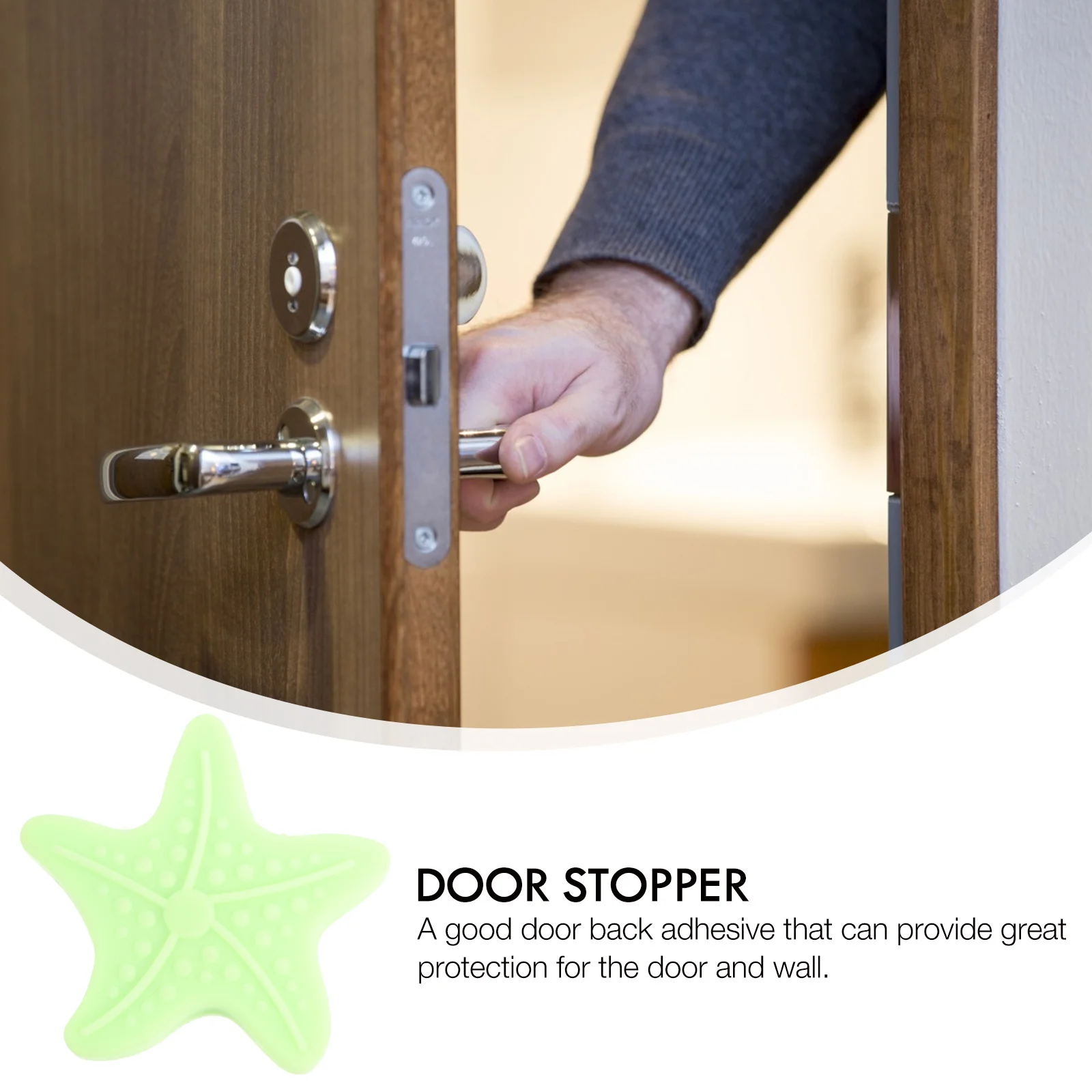 10pcs Sea Star Adhesive Door Bumpers Soft Pvc Wall Protector For Door Handle Decorative Stopper Self Adhesive Buffer Cabinet
10pcs Sea Star Adhesive Door Bumpers Soft Pvc Wall Protector For Door Handle Decorative Stopper Self Adhesive Buffer Cabinet