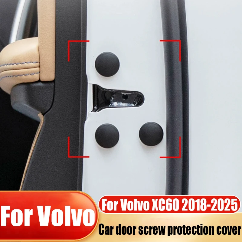 Для Volvo XC60 2018-2025 модифицированные винты для дверей автомобиля, защитные чехлы, защита от ржавчины, аксессуары для украшения интерьера автомобиля 
Для Volvo XC60 2018-2025 модифицированные винты для дверей автомобиля, защитные чехлы, защита от ржавчины, аксессуары для украшения интерьера автомобиля