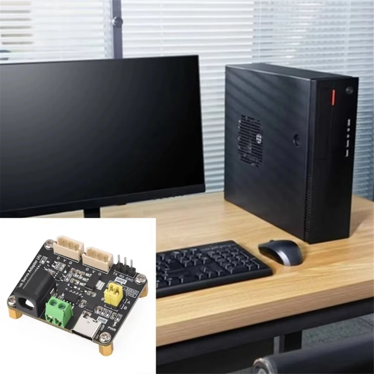 AA87 для Raspberry Pi, сервоадаптер с последовательной шиной, встроенная плата управления блоком питания для UART ESP32/для Arduino
AA87 для Raspberry Pi, сервоадаптер с последовательной шиной, встроенная плата управления блоком питания для UART ESP32/для Arduino