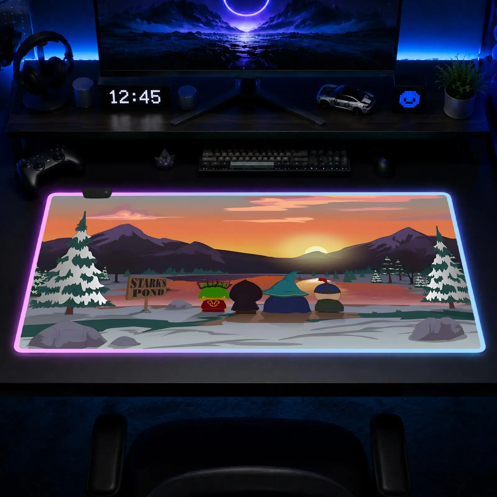 South Park Mouse Pad Gaming Anime Mouse Pad XXL RGB Desk Mats LED Table Pads Backlit Rubber Desktop
South Park Mouse Pad Gaming Anime Mouse Pad XXL RGB Desk Mats LED Table Pads Backlit Rubber Desktop
