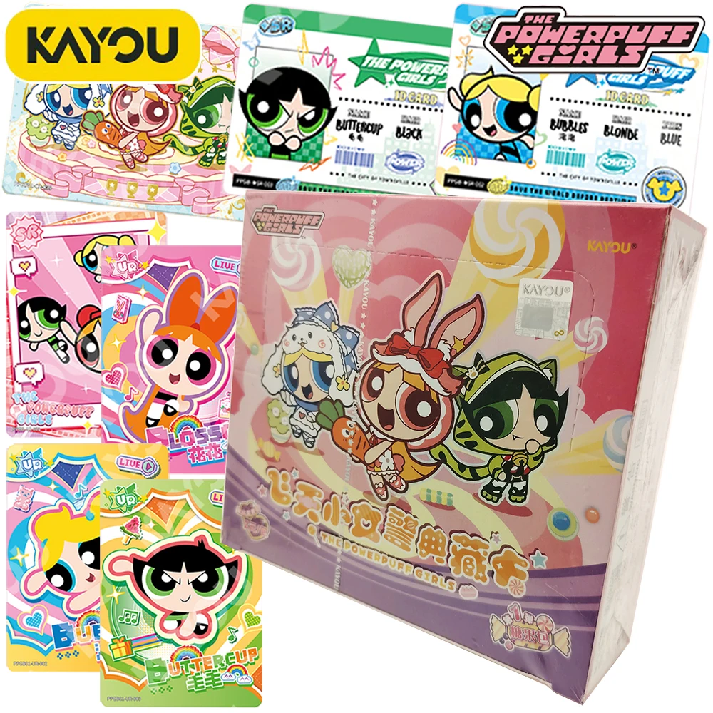 New Genuine Kayou The Powerpuff Girls Collection Card Kid's Favorite Animated Adventure Blossom Bubbles Buttercup Creative Card
New Genuine Kayou The Powerpuff Girls Collection Card Kid's Favorite Animated Adventure Blossom Bubbles Buttercup Creative Card