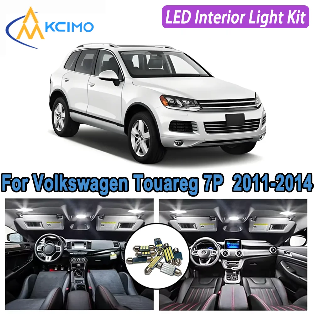 Kcimo LED For Volkswagen Touareg 7P (2011-2014) Premium Bright LED Interior Dome Map Trunk Light Kit Car Led Lamps Canbus Lamps 
Kcimo LED For Volkswagen Touareg 7P (2011-2014) Premium Bright LED Interior Dome Map Trunk Light Kit Car Led Lamps Canbus Lamps