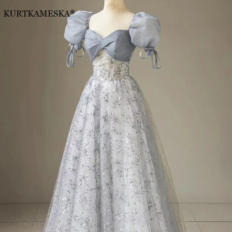 Elegant Long Prom Evening Guest Long Party Dresses for Women 2023 Summer Sexy Puff Sleeve Princess Birthday Ball Gown Maxi Dress
Elegant Long Prom Evening Guest Long Party Dresses for Women 2023 Summer Sexy Puff Sleeve Princess Birthday Ball Gown Maxi Dress
