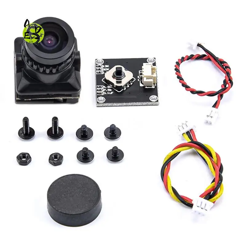AED7-FPV Camera HD 1500TVL 2.1MM Wide Angle With OSD Adjustment Board For FPV RC Racing Drone Accessories
AED7-FPV Camera HD 1500TVL 2.1MM Wide Angle With OSD Adjustment Board For FPV RC Racing Drone Accessories