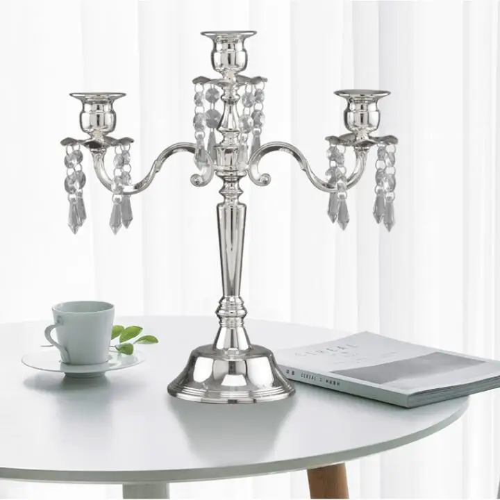 Europe 5armcandle holders for wedding decorations metal candlestick candle holder for home desktop decoration With crystal ZT126
Europe 5armcandle holders for wedding decorations metal candlestick candle holder for home desktop decoration With crystal ZT126