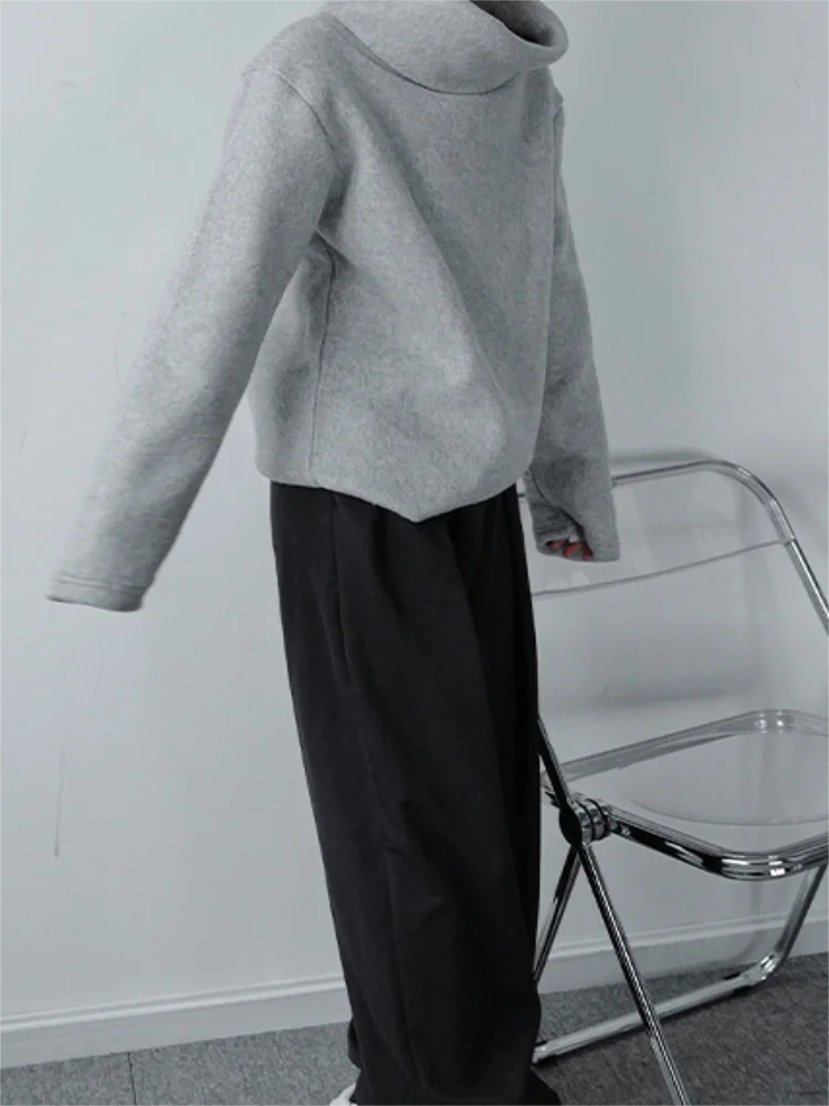 Мужской осенне-зимний новый солнечный молодежный модный повседневный однотонный джемпер большого размера с высоким воротником
Мужской осенне-зимний новый солнечный молодежный модный повседневный однотонный джемпер большого размера с высоким воротником