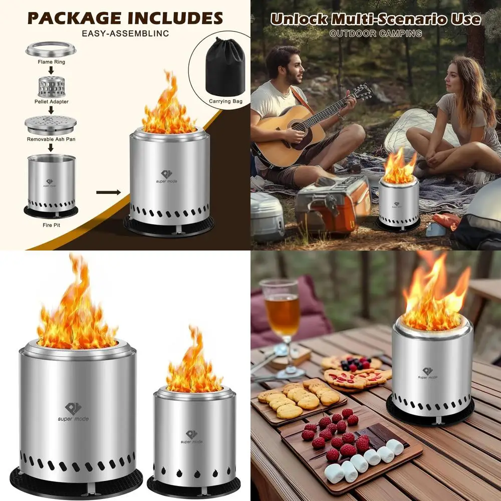 Портативная уличная настольная костра, 10,2 x 8,7 дюйма, бездымная, подходит для городских и пригородных настроек, нержавеющая сталь, дерево o
Портативная уличная настольная костра, 10,2 x 8,7 дюйма, бездымная, подходит для городских и пригородных настроек, нержавеющая сталь, дерево o