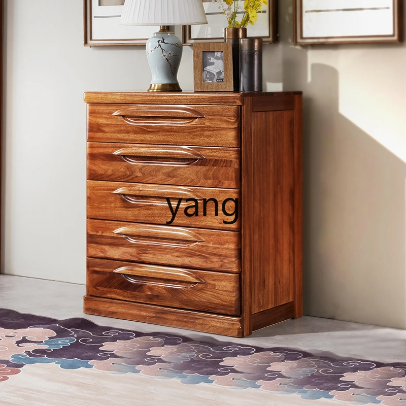 LTT Solid Wood Five-Drawer Cabinet Modern Chinese Style Living Room Storage Cabinet Master Bedroom Organizer
LTT Solid Wood Five-Drawer Cabinet Modern Chinese Style Living Room Storage Cabinet Master Bedroom Organizer