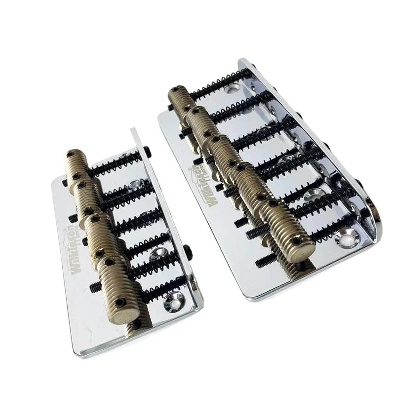 Top Selling Wilkinson Stainless Steel Threaded Bridge for 4-string and 5-string Electric Bass Bridges
Top Selling Wilkinson Stainless Steel Threaded Bridge for 4-string and 5-string Electric Bass Bridges