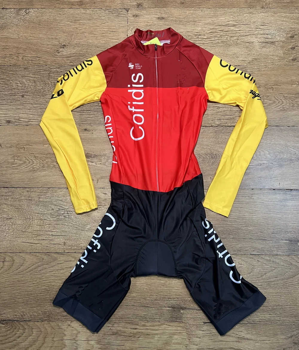 Комбинезон LASER CUT 2025 COFIDIS TEAM Боди с длинными рукавами Велосипедный трикотаж Одежда для велосипеда Maillot Ropa Ciclismo
Комбинезон LASER CUT 2025 COFIDIS TEAM Боди с длинными рукавами Велосипедный трикотаж Одежда для велосипеда Maillot Ropa Ciclismo