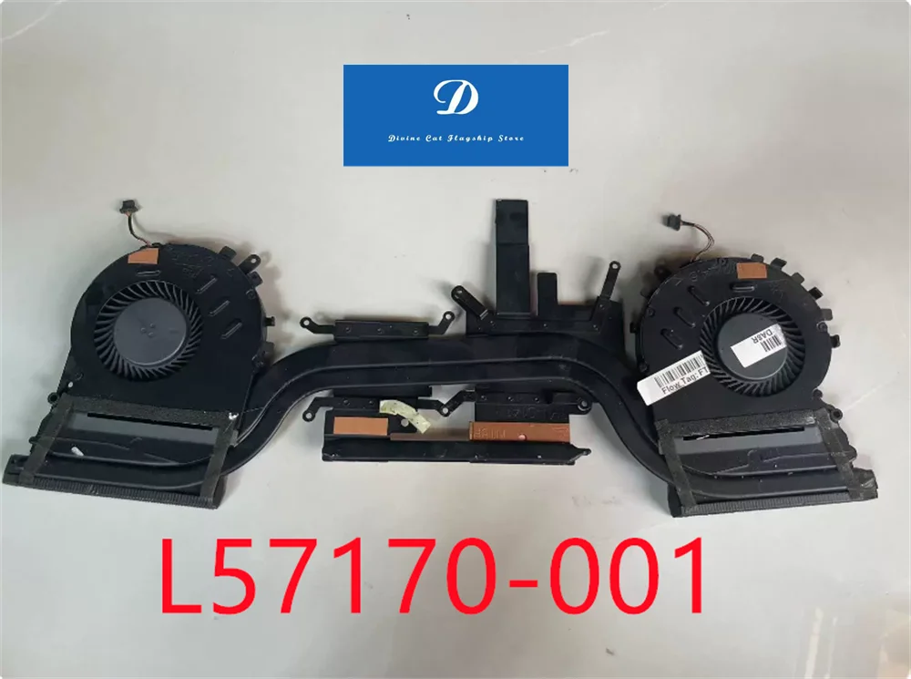 FOR HP Shadow Elf 5 15-DK Cooling Fan Copper Tube TPN-C141 M53282-001 L56900-001 L57171-001 L57170-001
FOR HP Shadow Elf 5 15-DK Cooling Fan Copper Tube TPN-C141 M53282-001 L56900-001 L57171-001 L57170-001