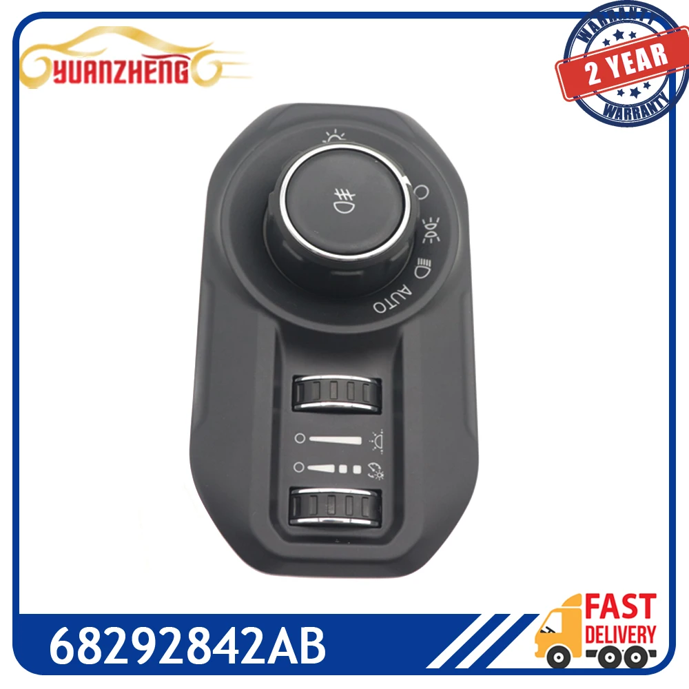 Car Headlamp Headlight Switch For JEEP WRANGLER 2018-2022 68292842AA 68292842AC 68292842AB HLS1759 P68292842AB
Car Headlamp Headlight Switch For JEEP WRANGLER 2018-2022 68292842AA 68292842AC 68292842AB HLS1759 P68292842AB