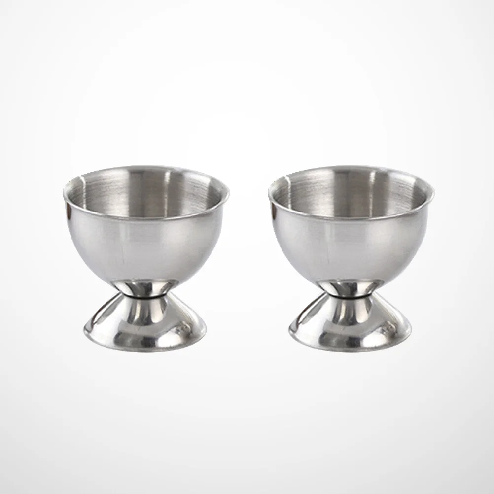 2Pcs Stainless Steel Egg Cup Boiled Egg Holder Modern Design for Dining Room Restaurant Tea Napkins Holiday Decoration Use
2Pcs Stainless Steel Egg Cup Boiled Egg Holder Modern Design for Dining Room Restaurant Tea Napkins Holiday Decoration Use