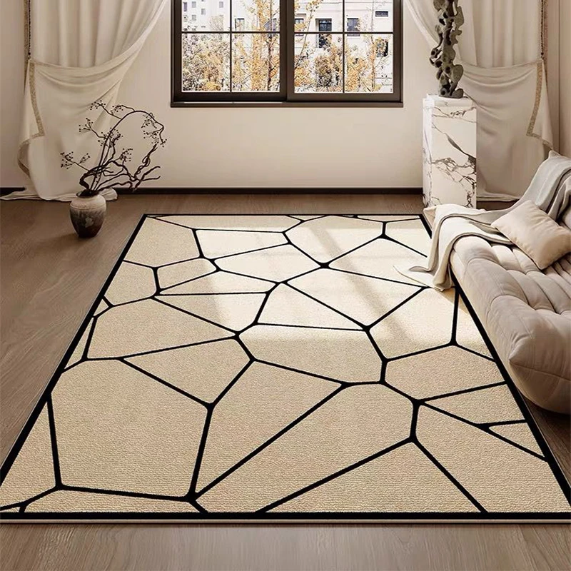 Modern Style Carpets for Living Room Large Area Bedroom Decor Black and White Carpet Soft Study Rug Thick Plush Lounge Floor Mat
Modern Style Carpets for Living Room Large Area Bedroom Decor Black and White Carpet Soft Study Rug Thick Plush Lounge Floor Mat