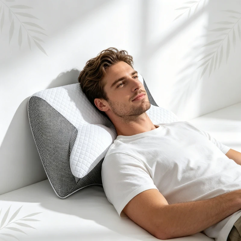 Horn Butterfly Ergonomic Memory Foam Neck Pillow,Orthopedic Sleep Pillow for Neck Shoulder Pain Relief
Horn Butterfly Ergonomic Memory Foam Neck Pillow,Orthopedic Sleep Pillow for Neck Shoulder Pain Relief