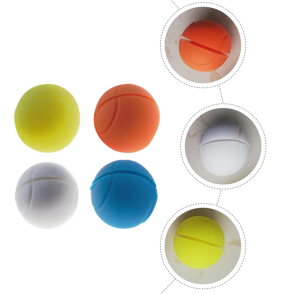 4Pcs Tennis Racket Dampener Shock Absorber Silica Gel Accessories for Improved Control Stability Comfort
4Pcs Tennis Racket Dampener Shock Absorber Silica Gel Accessories for Improved Control Stability Comfort