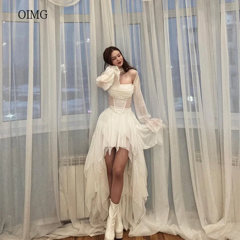 OIMG Maxi Ivory/Navy Blue High/Low Prom Gowns Off The Shoulder Party Gown Ruffled Tiered Evening Dress vestidos gala Customized
OIMG Maxi Ivory/Navy Blue High/Low Prom Gowns Off The Shoulder Party Gown Ruffled Tiered Evening Dress vestidos gala Customized