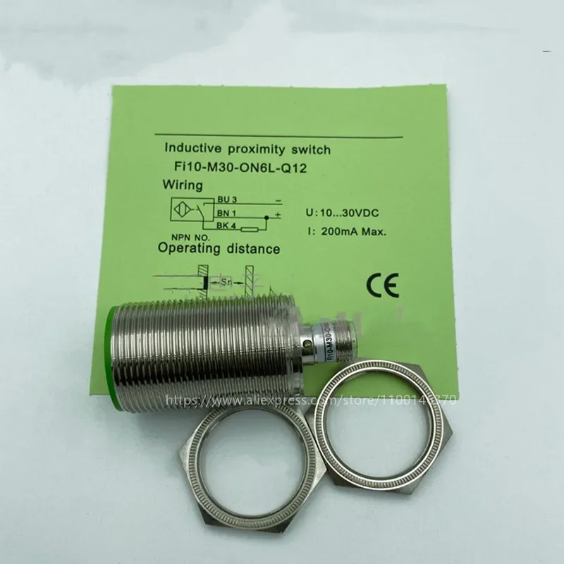 3 шт. новый высококачественный бесконтактный переключатель Elco FI10-M30-ON6L-Q12 FI10-M30-OP6L-Q12, вставной трехпроводной четырехконтактный NPN, нормально открытый
3 шт. новый высококачественный бесконтактный переключатель Elco FI10-M30-ON6L-Q12 FI10-M30-OP6L-Q12, вставной трехпроводной четырехконтактный NPN, нормально открытый