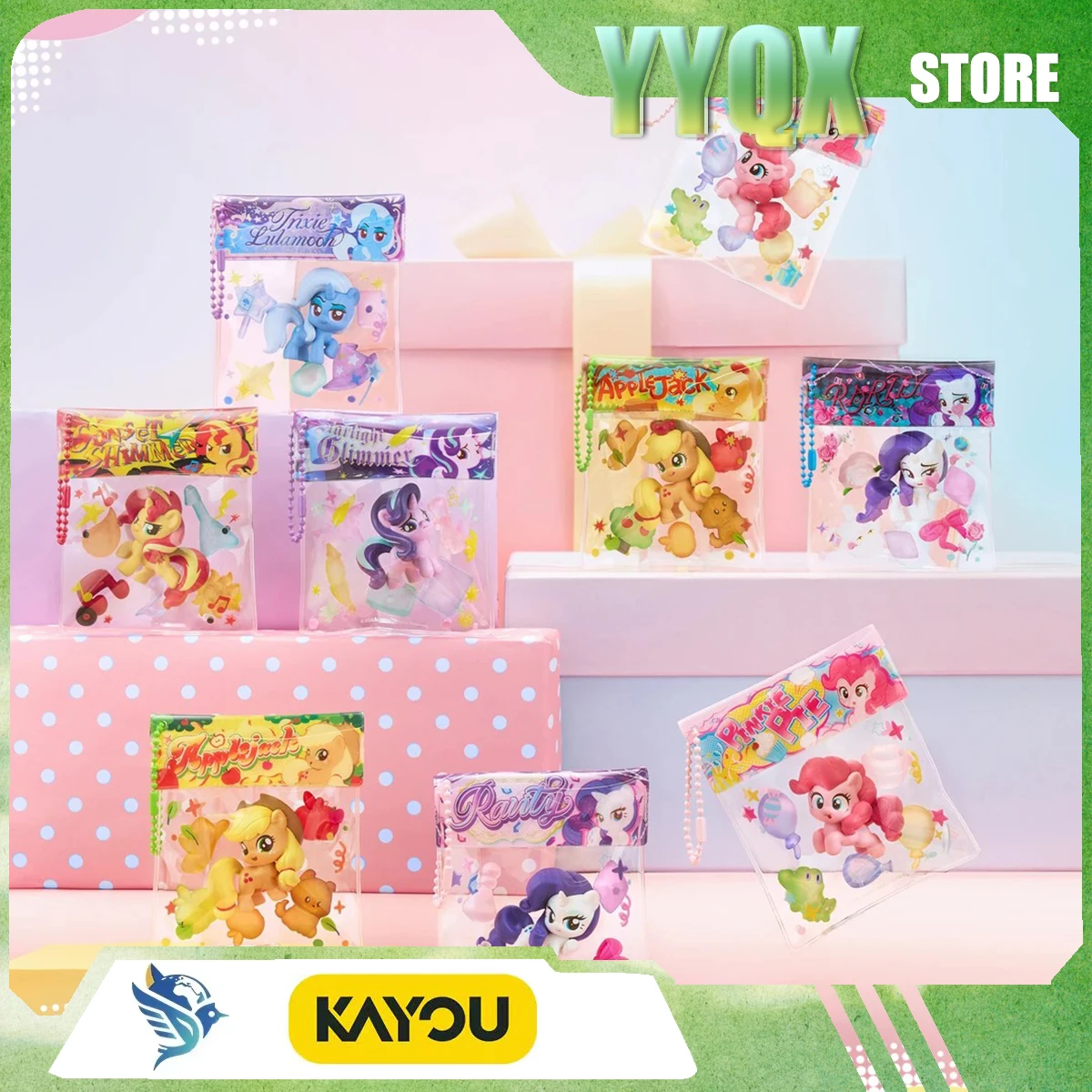 KAYOU 2026 New My Little Pony Twilight Sparkle Rainbow Dash Applejack Bean Bag Moe Particle Collection Cute Periphery Gift
KAYOU 2026 New My Little Pony Twilight Sparkle Rainbow Dash Applejack Bean Bag Moe Particle Collection Cute Periphery Gift