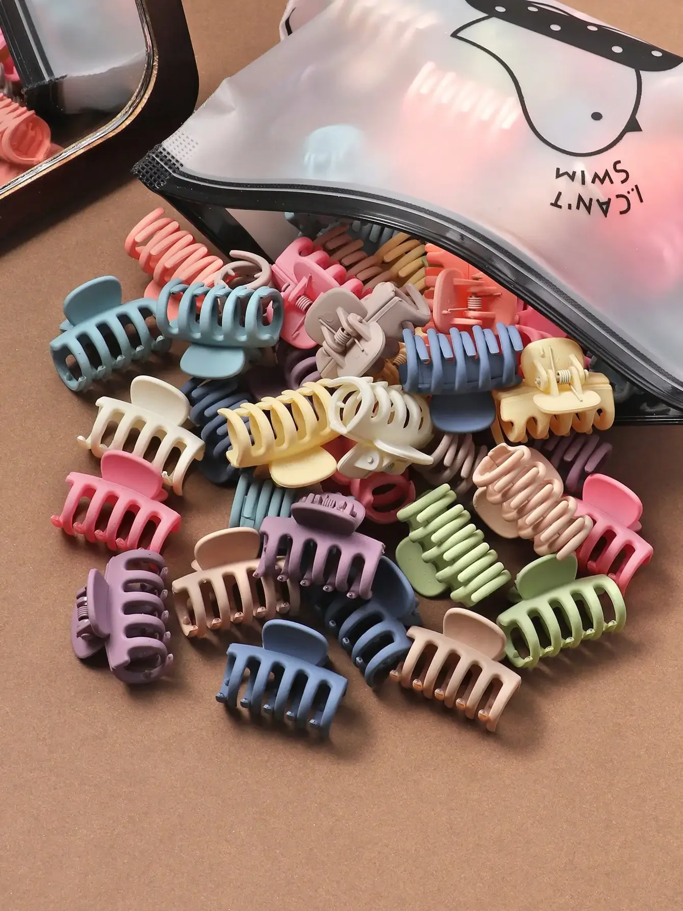 30pcs/Set Coffee Color Small Square Wavy Hair Clips For Women (Random Color),Hair Accessories,Hair Claw,Claw Clips,Hair Clutch,Hair Jaw Clip, School Stuff, College Fall Winter For Vacation Outfits Woman Summer Outfits,Travel,Birthday
30pcs/Set Coffee Color Small Square Wavy Hair Clips For Women (Random Color),Hair Accessories,Hair Claw,Claw Clips,Hair Clutch,Hair Jaw Clip, School Stuff, College Fall Winter For Vacation Outfits Woman Summer Outfits,Travel,Birthday
