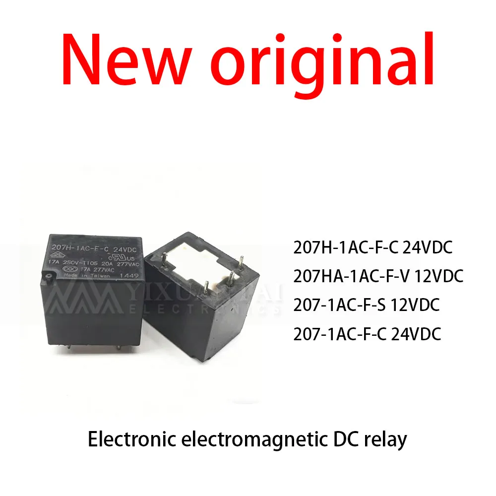 10 Pcs/Lot New original 207H-1AC-F-C 24VDC 207HA-1AC-F-V 12VDC 207-1AC-F-S 12VDC 207-1AC-F-C 24VDC Electronic electromagnetic
10 Pcs/Lot New original 207H-1AC-F-C 24VDC 207HA-1AC-F-V 12VDC 207-1AC-F-S 12VDC 207-1AC-F-C 24VDC Electronic electromagnetic