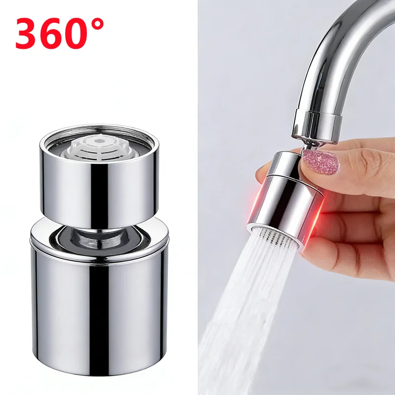 2 Mode Washbasin Faucet Nozzle 360° Rotary Splashback Faucet Aerator Kitchen Sink Pressurized Faucet Aerator Bubbler
2 Mode Washbasin Faucet Nozzle 360° Rotary Splashback Faucet Aerator Kitchen Sink Pressurized Faucet Aerator Bubbler