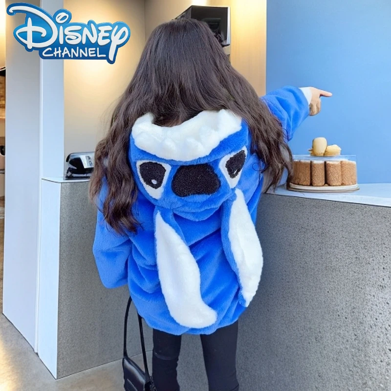 Disney Stitch Plush Coat Kawaii Anime Cartoon Printed Embroidery Accessories Cotton Coat Sweater Women's Home Outdoor Gift
Disney Stitch Plush Coat Kawaii Anime Cartoon Printed Embroidery Accessories Cotton Coat Sweater Women's Home Outdoor Gift