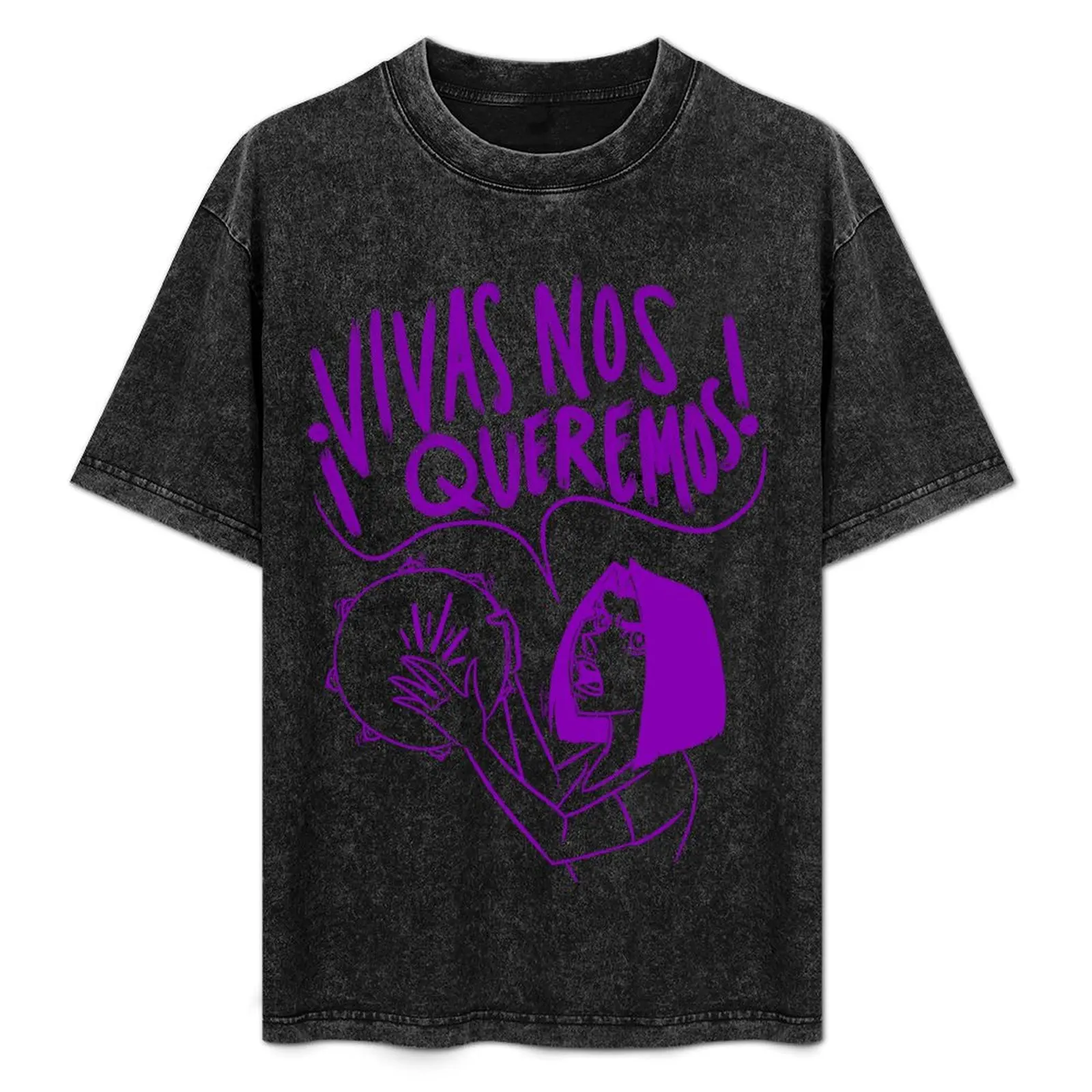 VIVAS NOS QUEREMOS T-Shirt Basic Solid Color Short Sleeve Cotton Top
VIVAS NOS QUEREMOS T-Shirt Basic Solid Color Short Sleeve Cotton Top